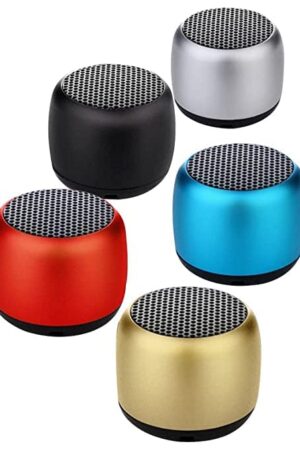 KPDP Metal Bluetooth Speakers Portable Mini Wireless Speaker Subwoofer Super Bass Stereo Sound Column Gift Speake