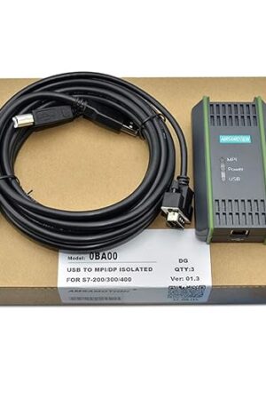 USB-MPI For Siemens S7-200/300/400 USB MPI/PPI/DP/PROFIBUS PLC RS485 Profibus PC Adapter 9pin Communication Cable Replace Siemens 6ES7972-0CB20-0XA0
