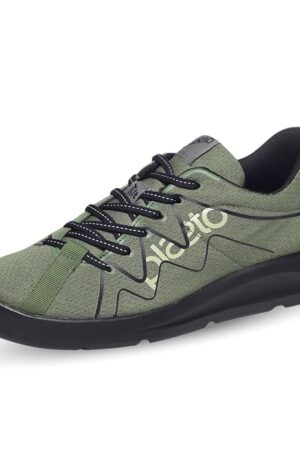 Plaeto Mens Gully Multiplay Sports Shoes| Lightweight Shoes with Breathable Air Mesh | Floease Cushioning for Lasting Comfort
